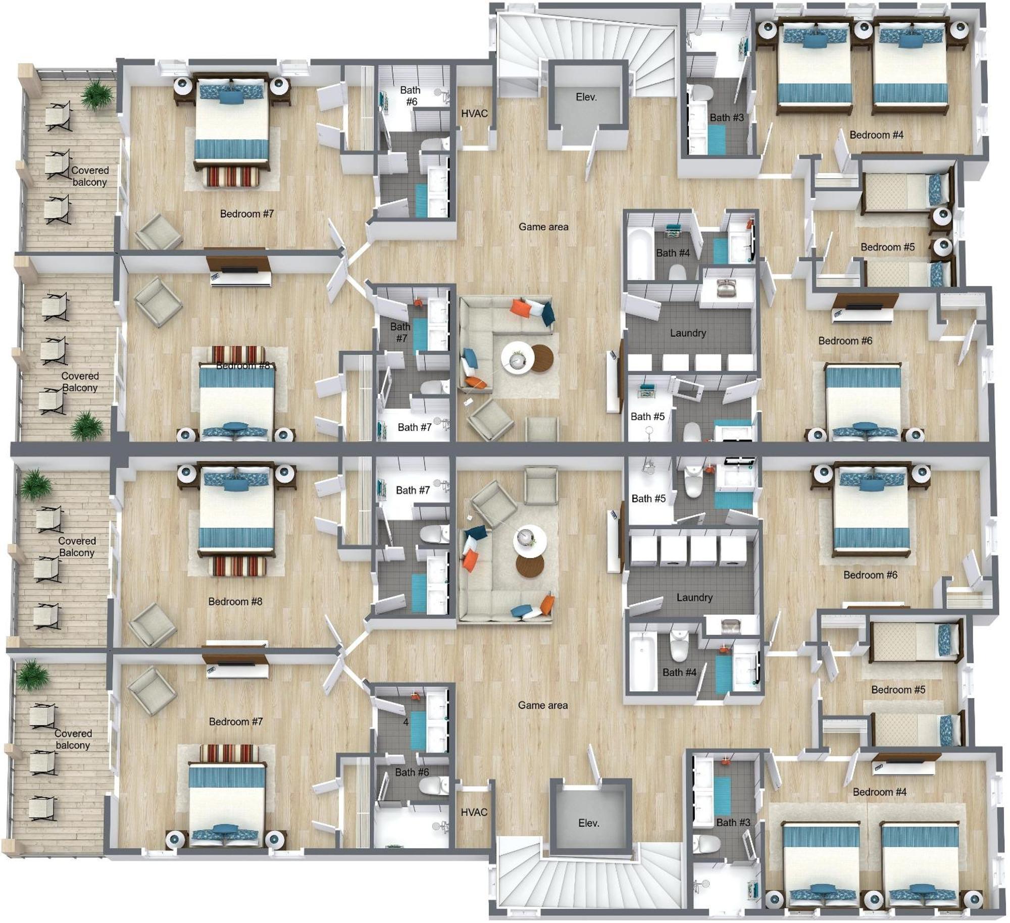 Seaside East And West 2 Properties - 24 Bedrooms Gulf Shores Εξωτερικό φωτογραφία